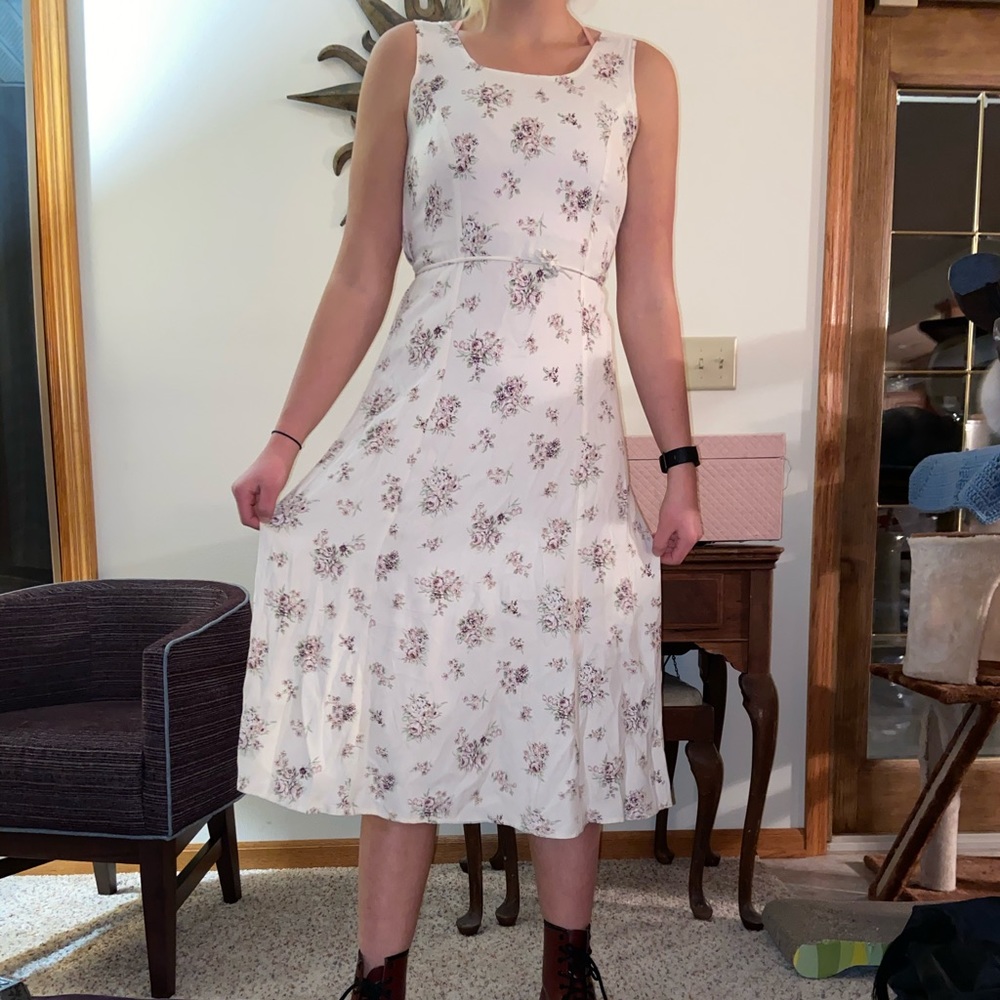 vintage 50/60s flower dress